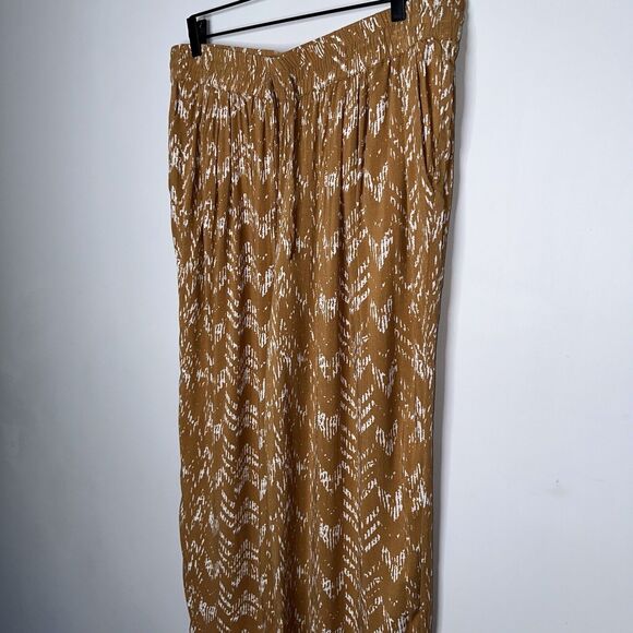 LOGO Lori Goldstein Women’s Printed Pants Chevron Size XL - Picture 2 of 4